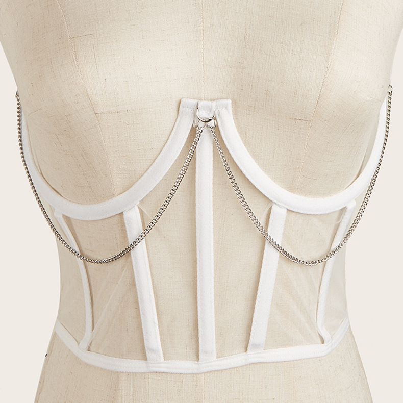 Underbust Corset Belt Waist Corset Lace Open Cup Corset